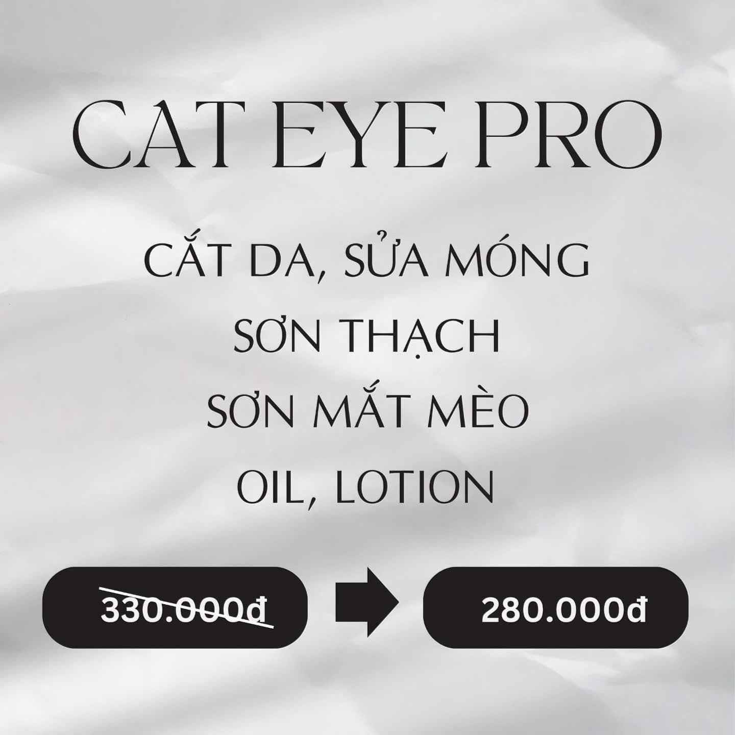 Set nail mắt mèo tại Umee Nails Studio Phú Nhuận